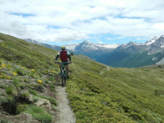 sul sentiero verso il Monginevro