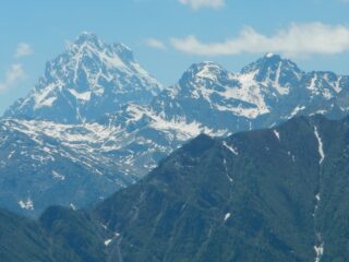 il Monviso dall'alpeggio Giulian 2115 m.