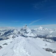 Vetta con vista sul cervino