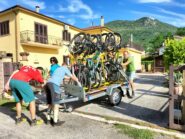 Carico MTB a Cassino