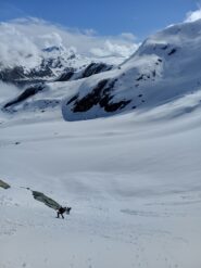 In discesa verso il Trift