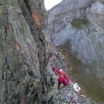 Uscita sulla cresta affilata