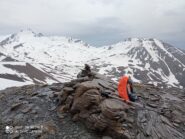 Colle Argentera al centro, Seguret a destra, Vallonetto a sinistra.
