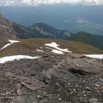 Cresta del Vin Vert con Pramand sullo sfondo