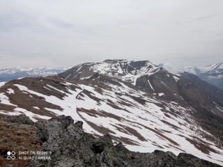 Verso la Jafferau.