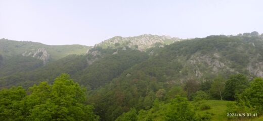 Il Monte Sape' dalla sella 