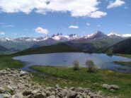 Il lago sotto la Croix de Fer.