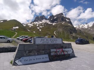 Al col du Glandon.