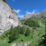 Poco  prima di lasciare il sentiero