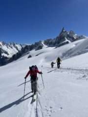 Polverella nella Valleè Blanche