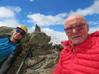 Col Reculaz (omino di vetta)