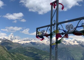 La Gran Becca con la neve 