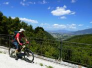 La bella veduta dal viadotto