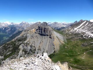 Panorama della cima della Tète Noir.