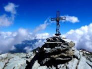 La croce di vetta.