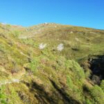 Sul sentiero per Pian Croesio verso la pista