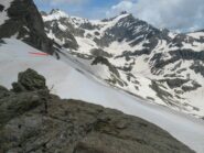 sfilare obbligatoriamente sotto le rocce