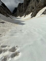 il Canale dell'Orso intonso e tutto per noi 