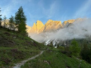 Tramonto sul Bagozza