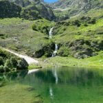 Il Lago del Lausetto e la sua cascata