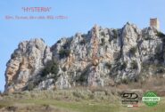 Parete ovest rocca oratino