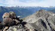 dal mont Arpisson in fondo a dx il M.Mary..
