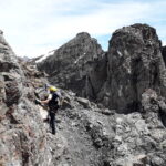 al centro vicina la Seneve' in mezzo a tutta una serie di torrioni..