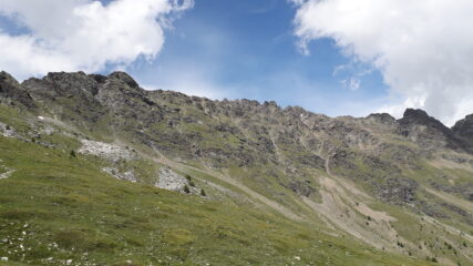 tutta la cresta vista da sud..
