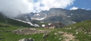 Rifugio con dietro il vallone risalito