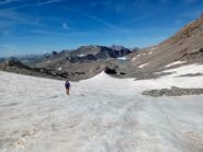 il nevaio ancora consistente