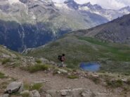 Laghetto dove i ragazzi francesi facevano il bagno.