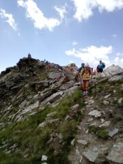 la cresta dopo la cima 