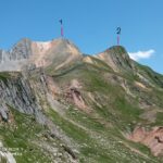 1-Croda Rossa; 2-Piccola Croda Rossa