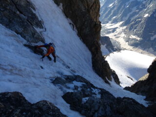 Primo canalino dopo la bosse