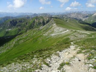 in discesa da p.ta Tempesta