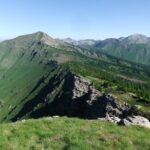 Dorsale del Bertrand vista dalla Cima Missun