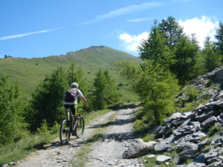in vista del Colle Blegier