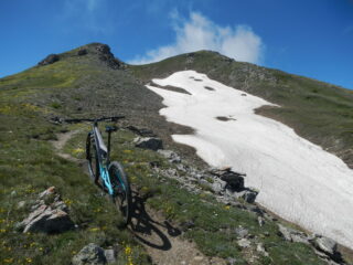 sul sentiero per il Monte Blegier