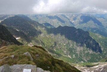 Valle del Cervo ormai oscurata