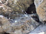 un pensiero ai due giovanissimi che hanno perso la vita  in primavera su questa  cresta.