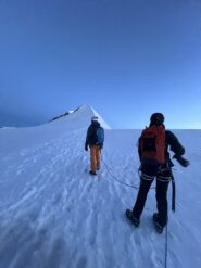 Cresta vista dal colle dell’Lys