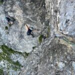 Tiro in traverso, usare tutte le soste per evitare troppi attriti!