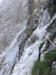 Il difficile traverso della variante Bis di L4