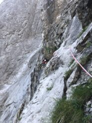 Il difficile traverso della variante Bis di L4
