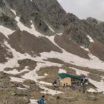 Il pizzo Varrone con il rifugio Falc