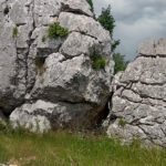 Le belle formazioni rocciose sull'itinerario geologico