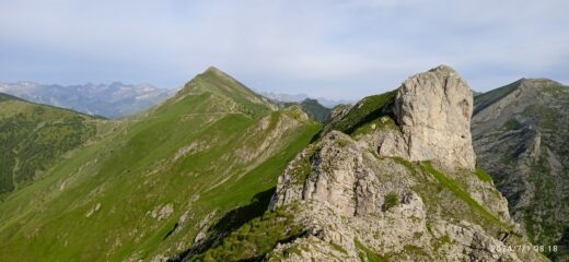 Il Fera' e Cima Pertega' dalla Rocca 