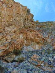 Lo storico diedro visto dal basso 