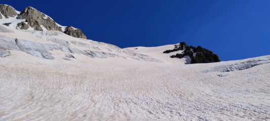 Il ghiacciaio al rientro