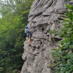 La parete superiore sulla strada